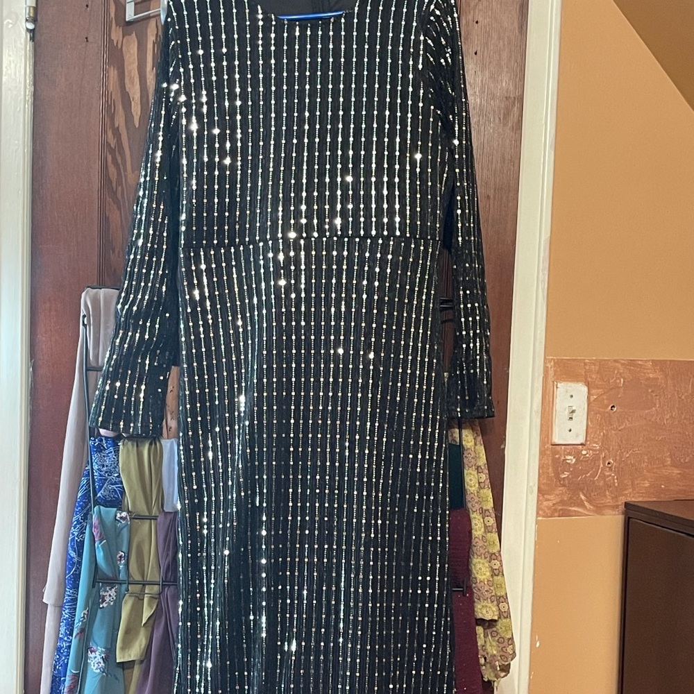 Long fancy beautiful dress